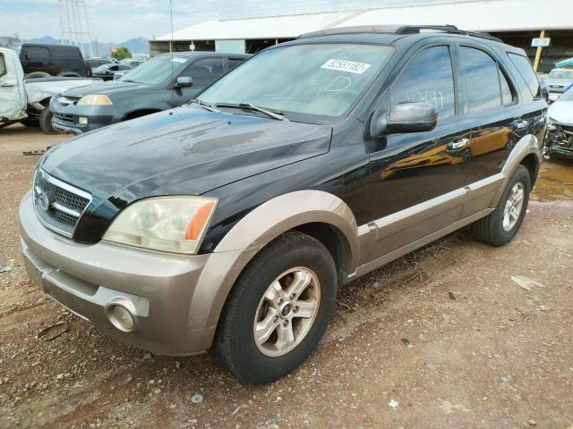 Photo 2 from auction – 2004 KIA SORENTO EX with VIN KNDJD733345188206