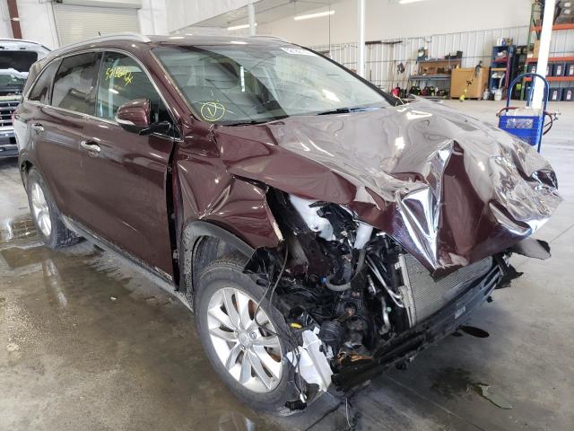 KIA SORENTO LX 2016 with VIN 5XYPGDA58GG139034 - Photo from auction