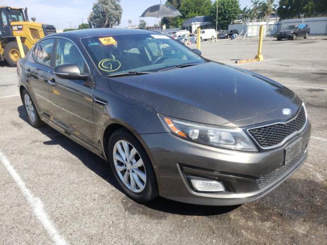 KIA OPTIMA LX 2014 with VIN 5XXGM4A74EG309384 - Photo from auction