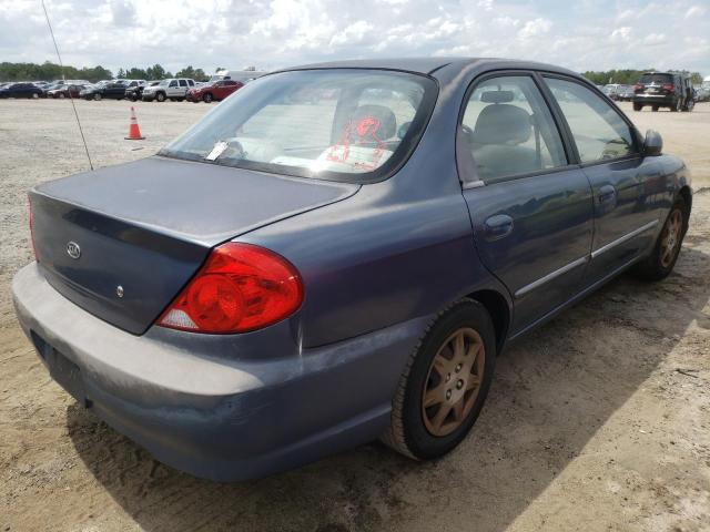 Photo 4 from auction – 2003 KIA SPECTRA with VIN KNAFB121735280679