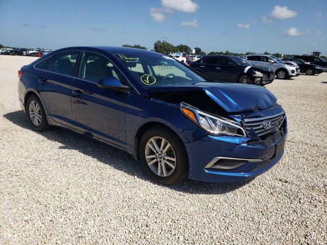 HYUNDAI SONATA SE 2016 with VIN 5NPE24AF7GH380154 - Photo from auction