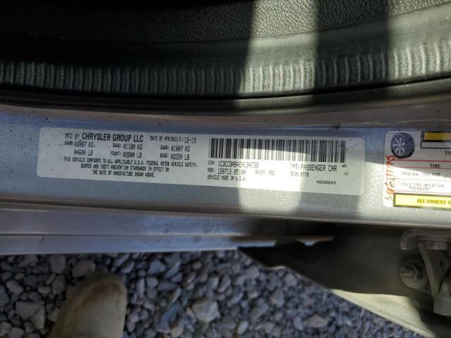Фото 10 с аукциона – 2014 CHRYSLER 200 LX с VIN 1C3CCBAB4EN194739