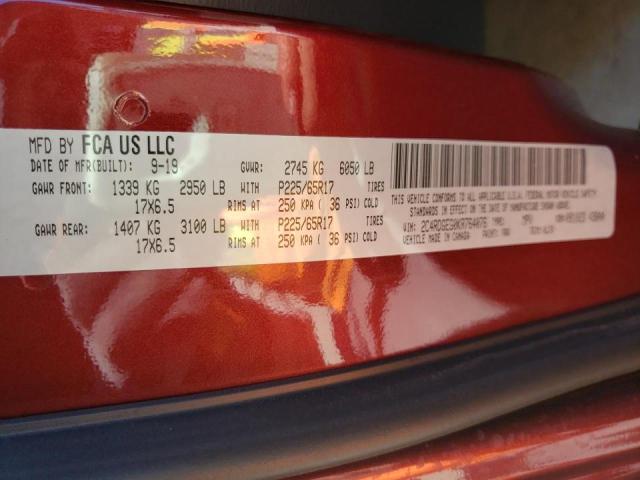 Photo 10 from auction – 2019 DODGE GRAND CARA with VIN 2C4RDGEG0KR764076