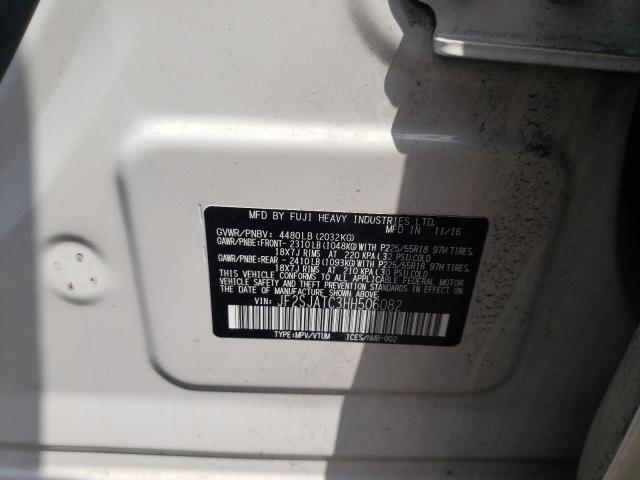 Photo 10 from auction – 2017 SUBARU FORESTER 2 with VIN JF2SJATC3HH506082
