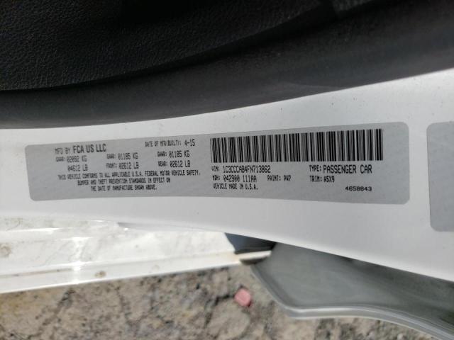 Photo 10 from auction – 2015 CHRYSLER 200 LIMITE with VIN 1C3CCCAB4FN713862