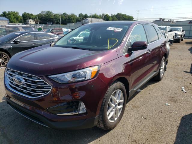 Photo 2 from auction – 2021 FORD EDGE SEL with VIN 2FMPK4J97MBA24468