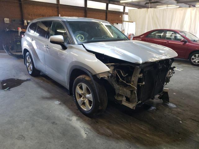 TOYOTA HIGHLANDER 2020 with VIN 5TDCZRBH1LS502365 - Photo from auction