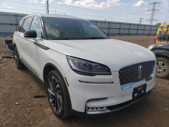 Photo 1 from auction – 2021 LINCOLN AVIATOR RE with VIN 5LM5J7XC5MGL18519