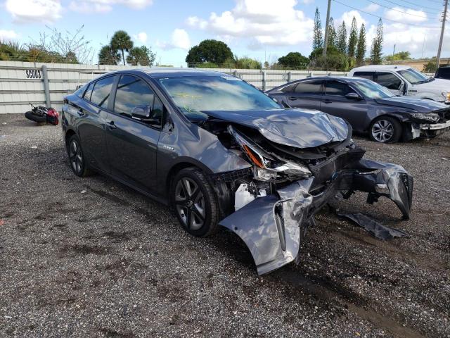 TOYOTA PRIUS 2019 with VIN JTDKARFU0K3073858 - Photo from auction