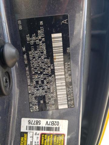 Photo 10 from auction – 2010 TOYOTA SIENNA CE with VIN 5TDKK4CC9AS310534