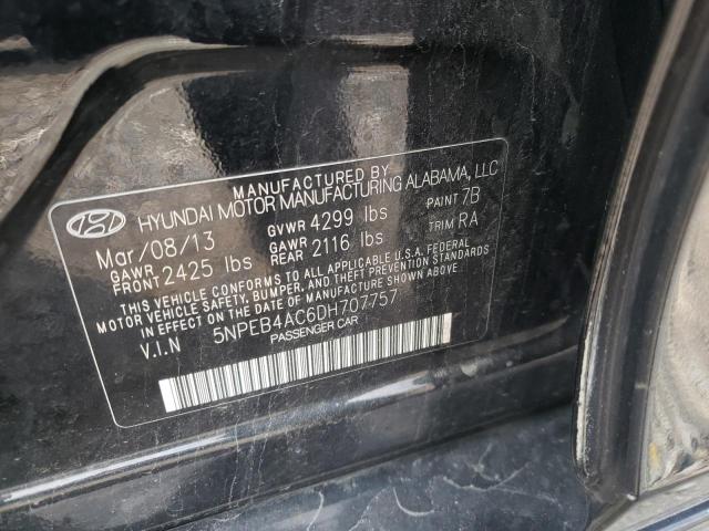 Photo 10 from auction – 2013 HYUNDAI SONATA GLS with VIN 5NPEB4AC6DH707757