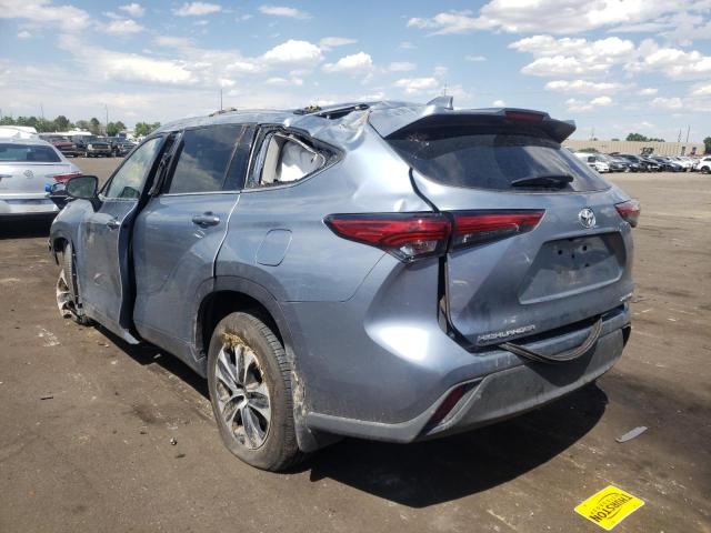Photo 3 from auction – 2021 TOYOTA HIGHLANDER with VIN 5TDGZRBH2MS155793