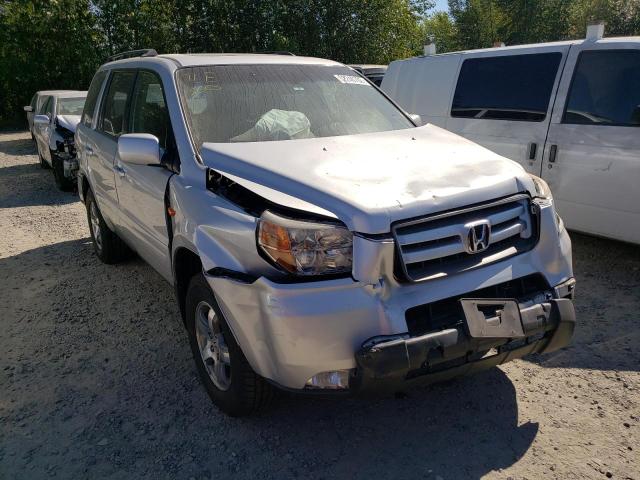 HONDA PILOT EXL 2008 with VIN 5FNYF18558B039896 - Photo from auction