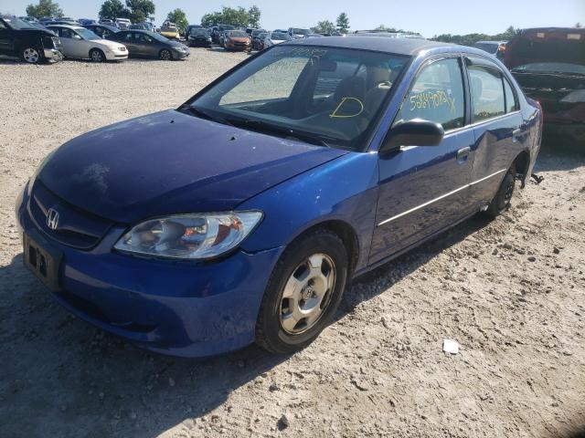 Photo 2 from auction – 2004 HONDA CIVIC with VIN 2HGES16364H599741