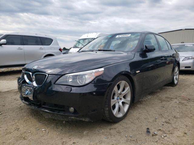 Photo 2 from auction – 2007 BMW 550 I with VIN WBANB535X7CP05219