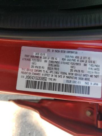 Photo 10 from auction – 2016 MAZDA CX-5 GT with VIN JM3KE4DY0G0639692