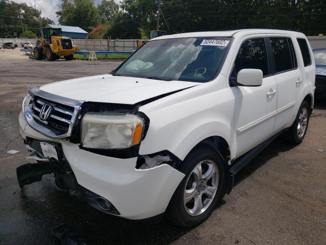 Photo 2 from auction – 2012 HONDA PILOT EXL with VIN 5FNYF3H54CB001421
