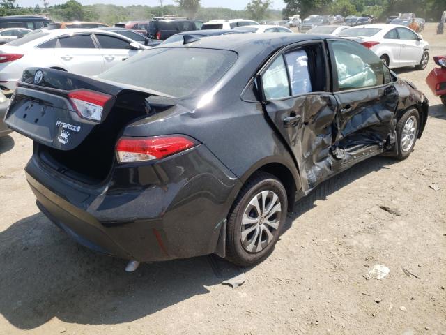 Photo 4 from auction – 2022 TOYOTA COROLLA LE with VIN JTDEAMDEXNJ055461