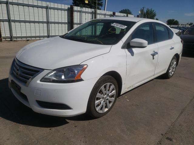 Photo 2 from auction – 2015 NISSAN SENTRA with VIN 3N1AB7AP4FL657403