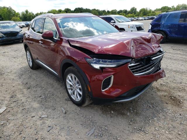 BUICK ENVISION P 2021 with VIN LRBAZLR40MD166551 - Photo from auction
