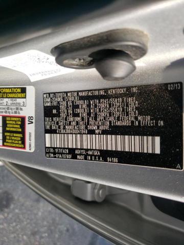 Photo 10 from auction – 2013 TOYOTA VENZA LE with VIN 4T3BA3BB4DU041948
