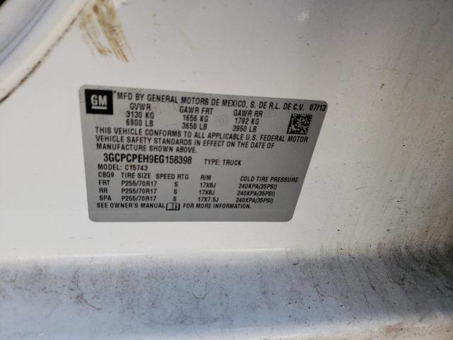 Photo 10 from auction – 2014 CHEVROLET SILVERADO with VIN 3GCPCPEH9EG158398