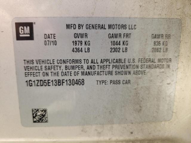 Photo 10 from auction – 2011 CHEVROLET MALIBU 2LT with VIN 1G1ZD5E13BF130468