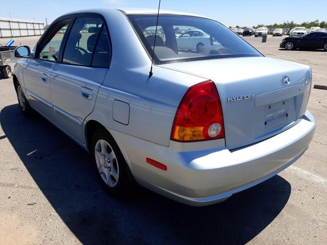 Photo 3 from auction – 2005 HYUNDAI ACCENT GL with VIN KMHCG45C85U615586