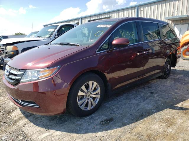 Photo 2 from auction – 2016 HONDA ODYSSEY EX with VIN 5FNRL5H66GB101852