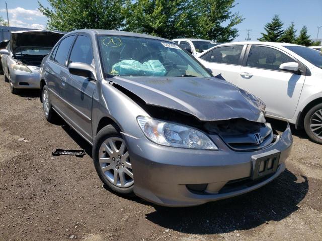 HONDA CIVIC LX 2004 with VIN 2HGES16624H917512 - Photo from auction