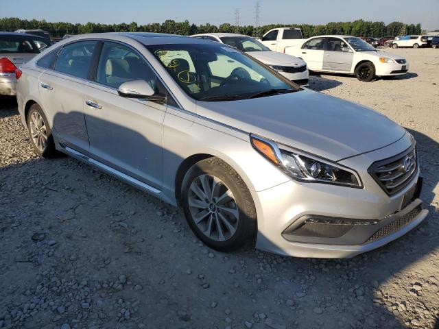 HYUNDAI SONATA SPO 2017 with VIN 5NPE34AFXHH453502 - Photo from auction