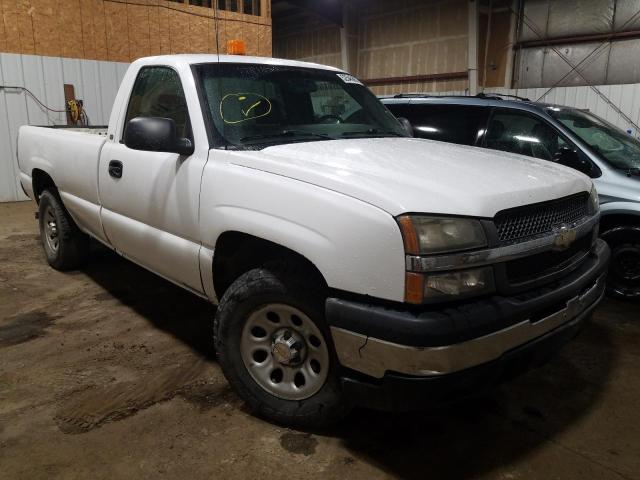 CHEVROLET SILVERADO 2005 with VIN 1GCEK14V45Z124318 - Photo from auction