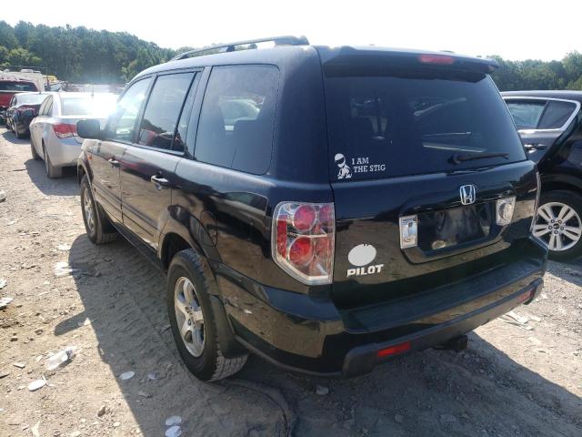 Photo 3 from auction – 2007 HONDA PILOT EXL with VIN 5FNYF28587B045700