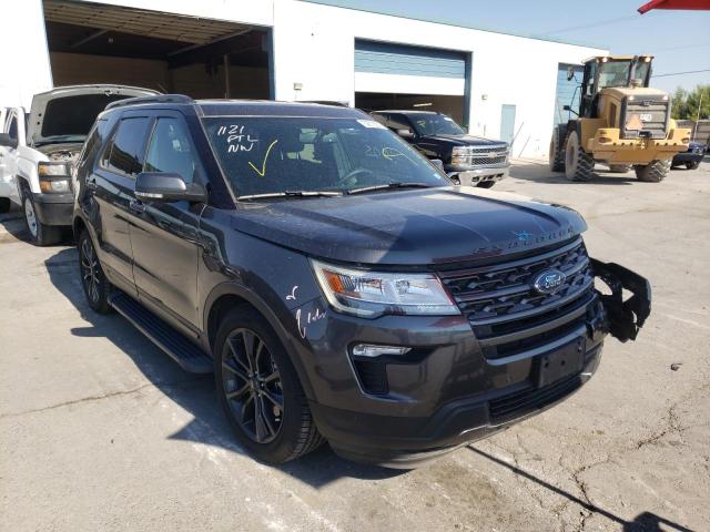 FORD EXPLORER X 2018 with VIN 1FM5K7D80JGA79473 - Photo from auction