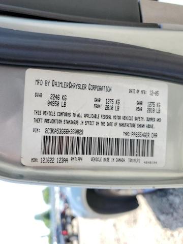 Photo 10 from auction – 2006 CHRYSLER 300 with VIN 2C3KA53G66H360829
