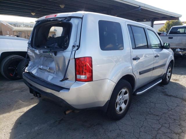 Photo 4 from auction – 2012 HONDA PILOT LX with VIN 5FNYF3H24CB002526