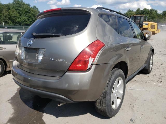 Photo 4 from auction – 2004 NISSAN MURANO SL with VIN JN8AZ08W04W301751