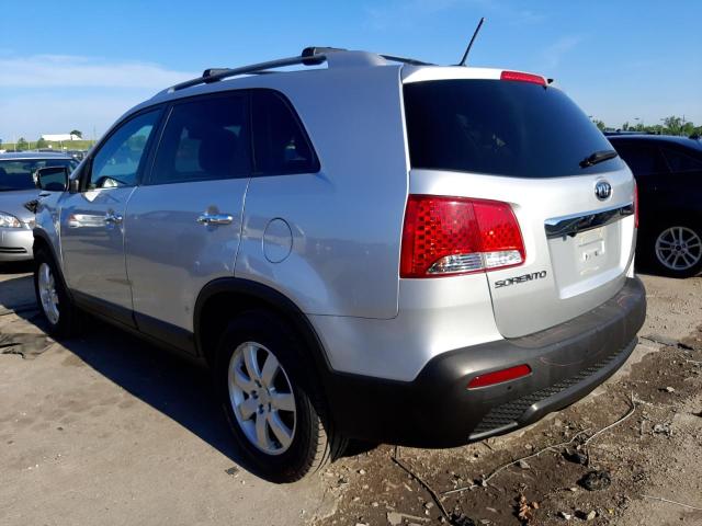 Photo 3 from auction – 2011 KIA SORENTO BA with VIN 5XYKT3A17BG172872