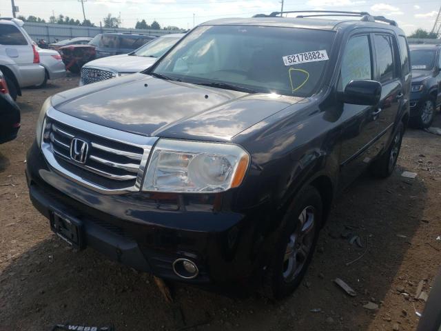 Photo 2 from auction – 2012 HONDA PILOT EXLN with VIN 5FNYF4H78CB040519