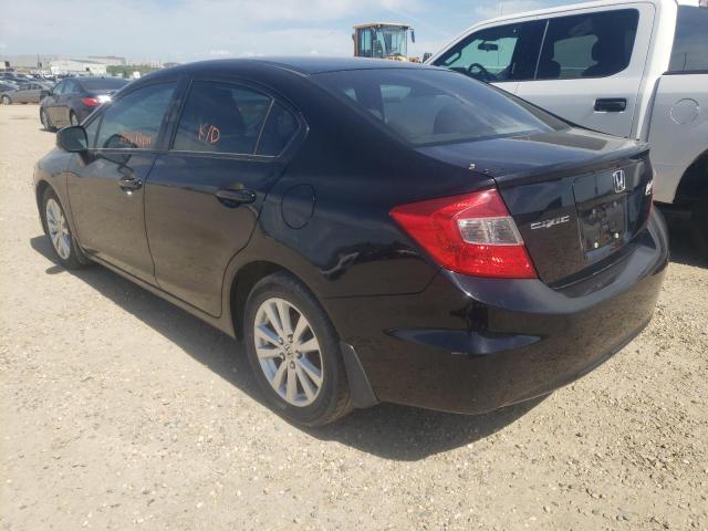 Photo 3 from auction – 2012 HONDA CIVIC LX with VIN 2HGFB2F56CH102116