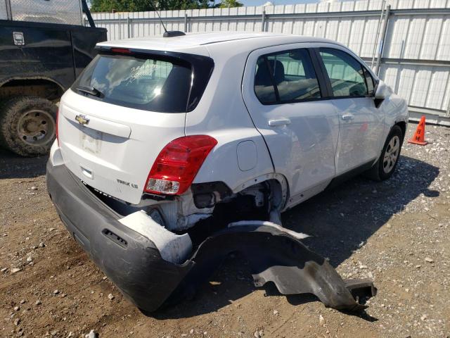 Photo 4 from auction – 2016 CHEVROLET TRAX LS with VIN 3GNCJKSB0GL233806