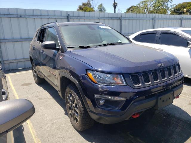 JEEP COMPASS TR 2020 with VIN 3C4NJDDB9LT256182 - Photo from auction