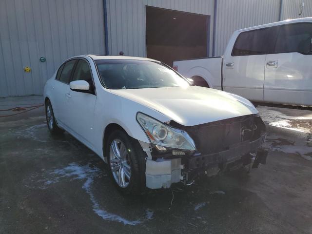 INFINITI G25 BASE 2011 with VIN JN1DV6APXBM830565 - Photo from auction