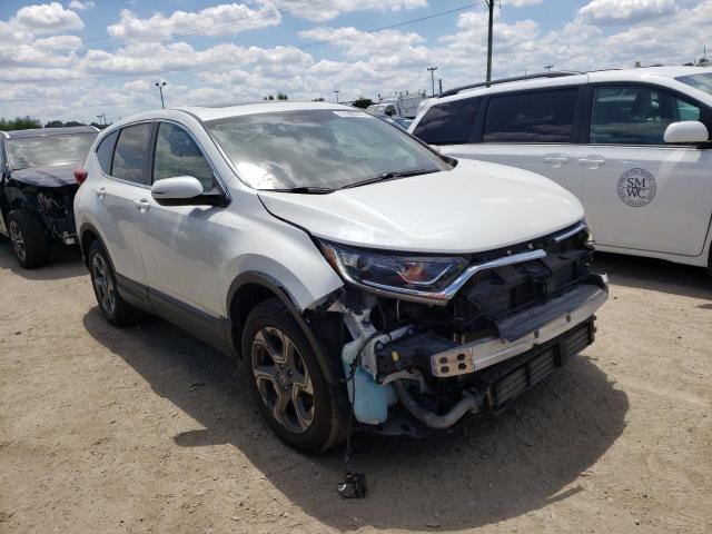 HONDA CR-V EX 2018 with VIN 2HKRW2H59JH671124 - Photo from auction