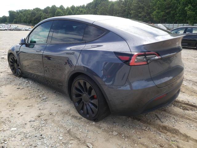 Photo 3 from auction – 2021 TESLA MODEL Y with VIN 5YJYGDEF3MF133720