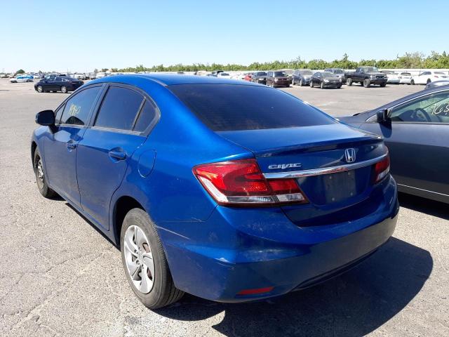 Photo 3 from auction – 2013 HONDA CIVIC LX with VIN 2HGFB2F53DH592323