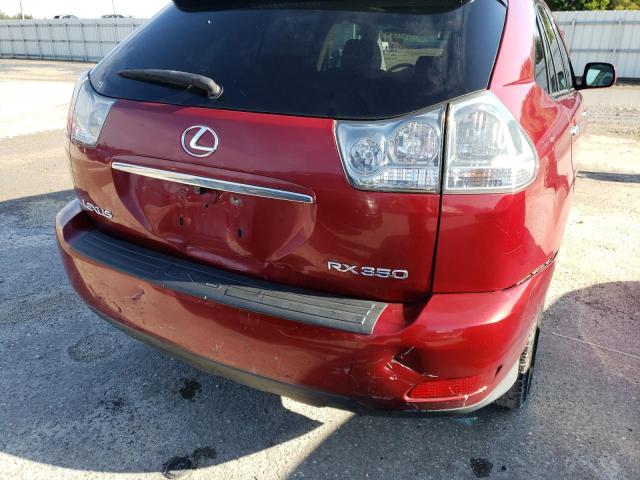 Photo 9 from auction – 2009 LEXUS RX 350 with VIN 2T2GK31U19C081083