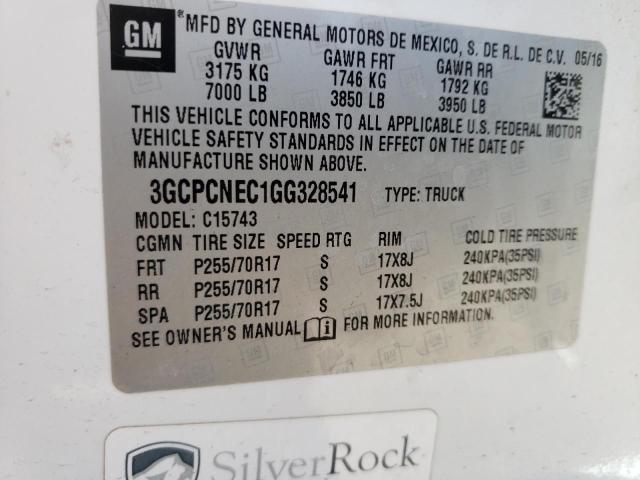 Zdjęcie 10 z aukcji – 2016 CHEVROLET SILVERADO z VIN 3GCPCNEC1GG328541