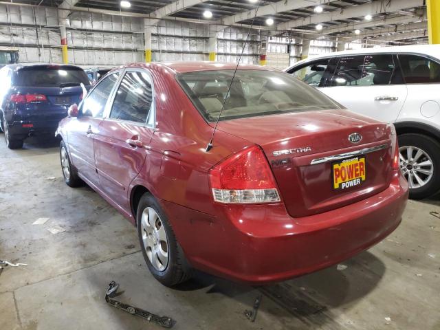 Photo 3 from auction – 2008 KIA SPECTRA EX with VIN KNAFE122585581734