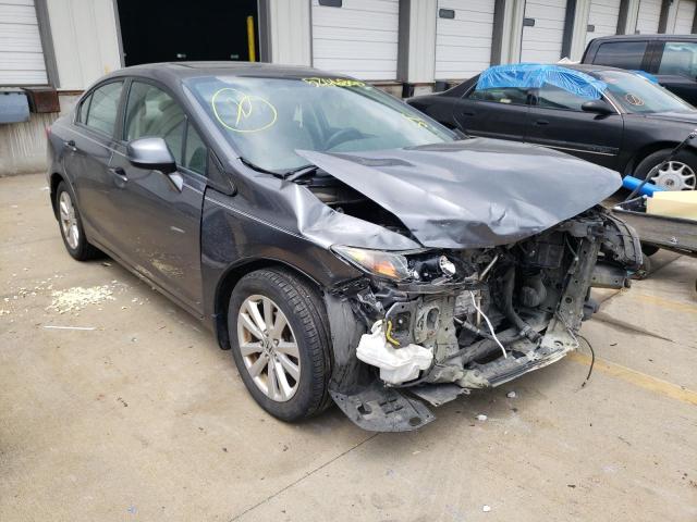 HONDA CIVIC EX 2012 with VIN 19XFB2F80CE088654 - Photo from auction